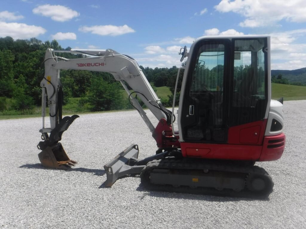 2016 Takeuchi TB240 Mini Excavator